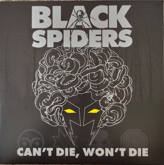 Black Spiders - Can't Die, Won't Die (LP, Ltd, S/Edition, Cle)