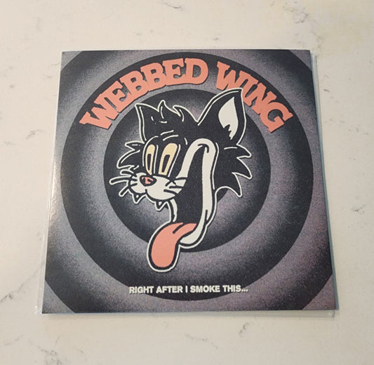 Webbed Wing - Right After I Smoke This... (7", EP, Yel)