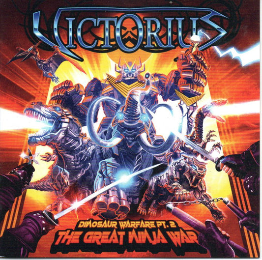 Victorius - Dinosaur Warfare Pt. 2: The Great Ninja War (CD, Album)