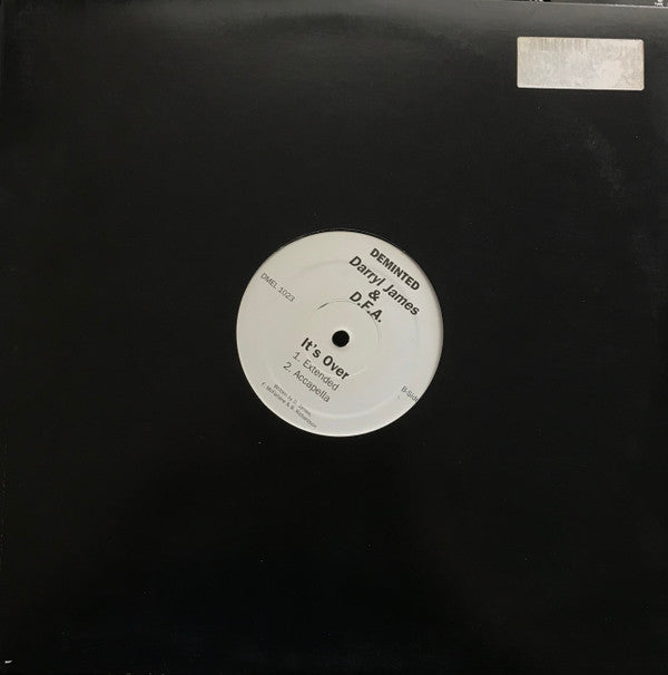 Darryl James & D.F.A.* - It's Over (12")