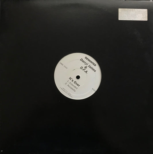 Darryl James & D.F.A.* - It's Over (12")