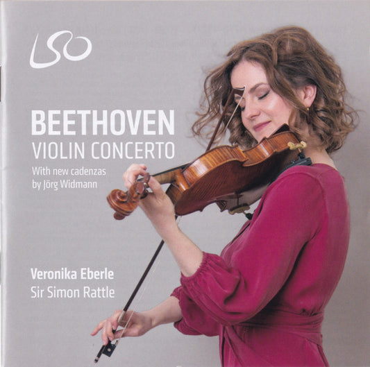 Beethoven*, Jörg Widmann, Veronika Eberle, Sir Simon Rattle - Violin Concerto (With New Cadenzas By Jörg Widmann) (LP, Album)