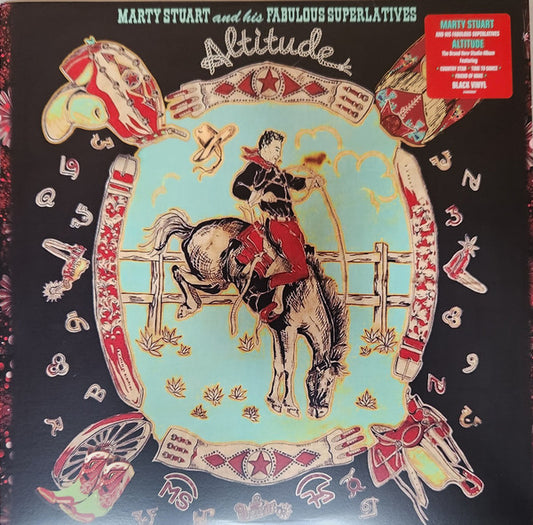 Marty Stuart And His Fabulous Superlatives - Altitude (LP, Album)