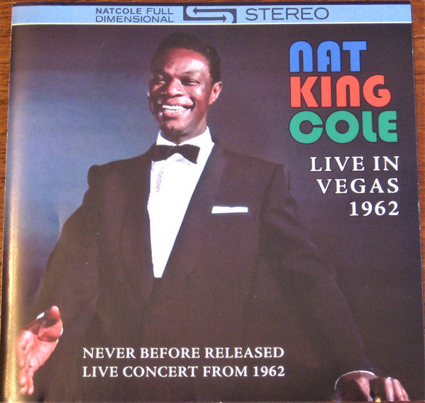 Nat King Cole - Live In Vegas 1962 (CD, Album)