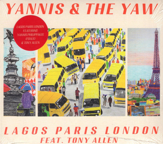 Yannis & The Yaw feat. Tony Allen - Lagos Paris London (CD, EP)