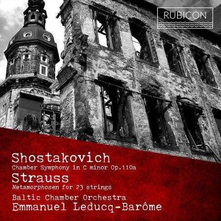 Shostakovich*, Strauss*, Baltic Chamber Orchestra, Emmanuel Leducq-Barome* - Shostakovich, Strauss (CD, Album)
