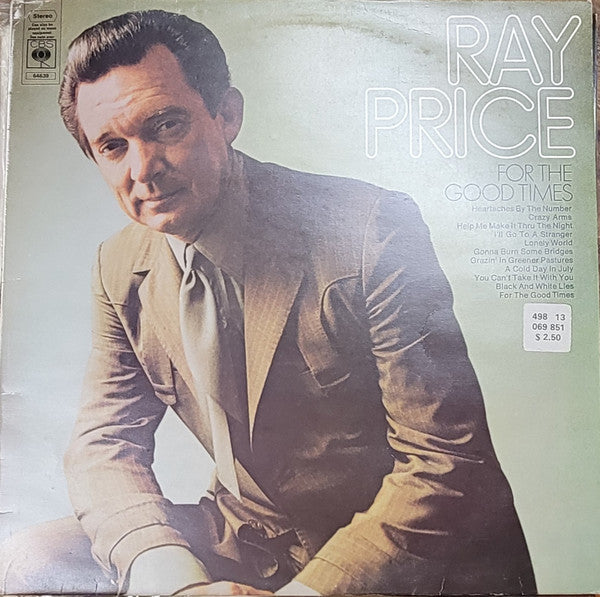 Ray Price - For The Good Times (LP, Album)