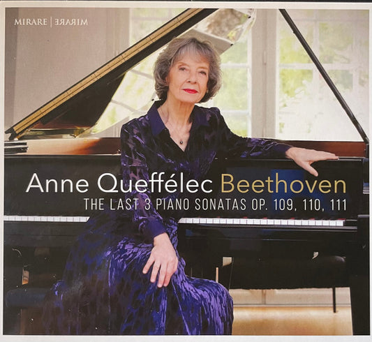 Anne Queffélec, Beethoven* - The Last 3 Piano Sonatas Op. 109, 110, 111 (CD, Album)