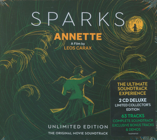 Sparks - Annette (Unlimited Edition - The Original Movie Soundtrack) (2xCD, Album, Dlx, Ltd, Col)