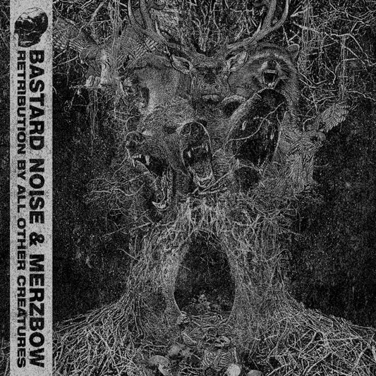 Bastard Noise & Merzbow - Retribution By All Other Creatures (2xLP, Album, Sil)