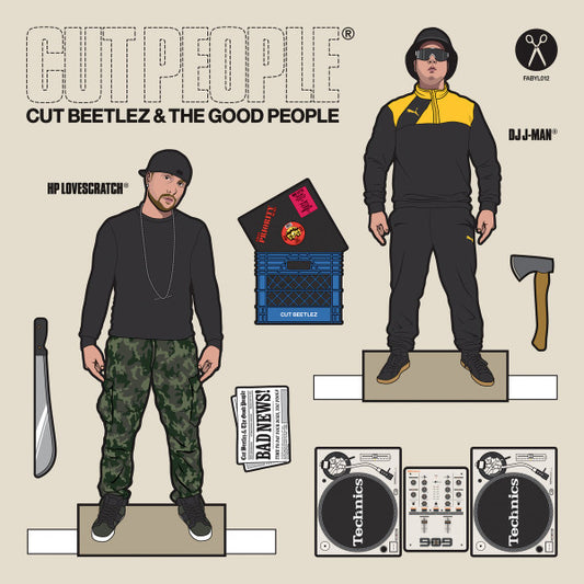 Cut Beetlez & The Good People - Cut People (12", EP)