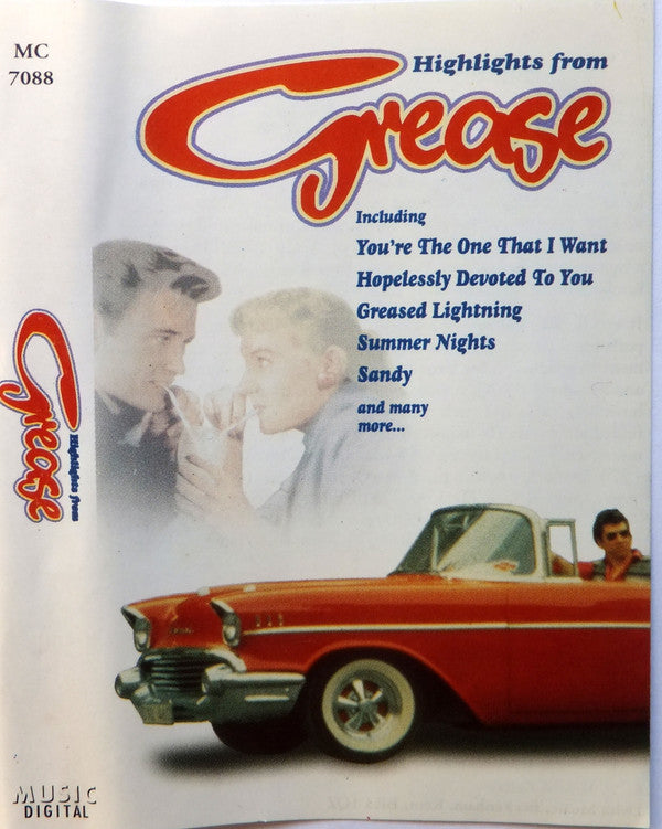 Various - Highlights From Grease (Cass, Album)