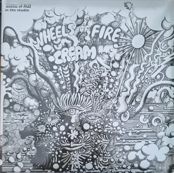 Cream (2) - Wheels Of Fire: In The Studio (LP, Album, RE, RM + LP, Album, Mono + LP, Mono + S)