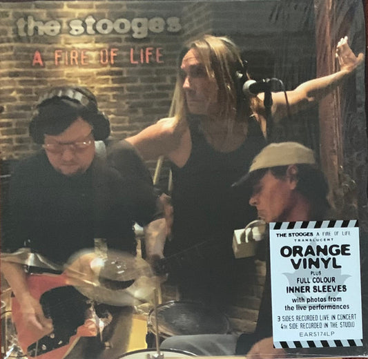 The Stooges - A Fire Of Life (2xLP, Album, Tra)