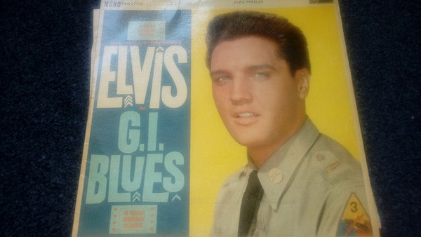 Elvis Presley - G. I. Blues (LP, Album, Mono, RP)