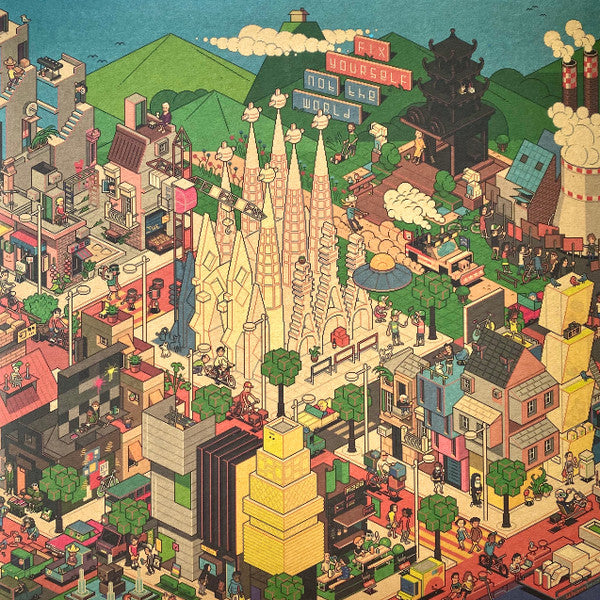 The Wombats - Fix Yourself, Not The World (LP, Album, Ora)