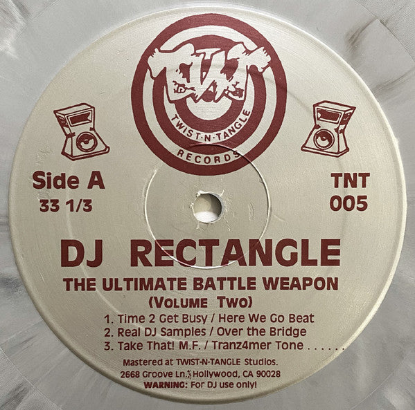 DJ Rectangle - The Ultimate Battle Weapon (Volume Two) (12", Gre)