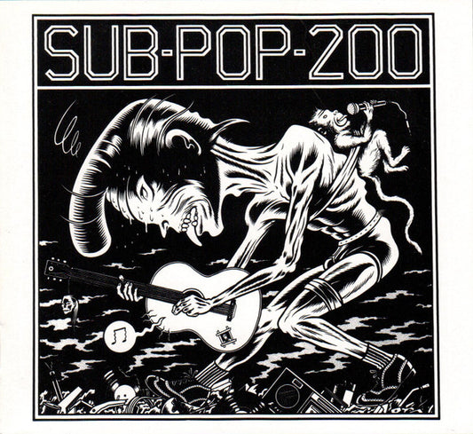 Various - Sub Pop 200 (CD, Comp, RE)