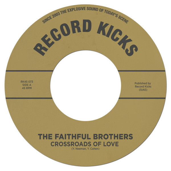The Faithful Brothers (2) - Crossroads of Love (7", Single, Ltd)