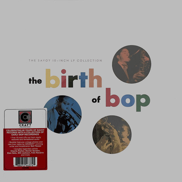 Various - The Birth Of Bop (5x10", Comp, Mono + Box)