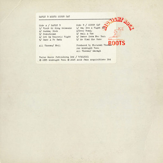 Early B (2), Super Cat (2) - Early B Meets Super Cat (LP, Album, RE)