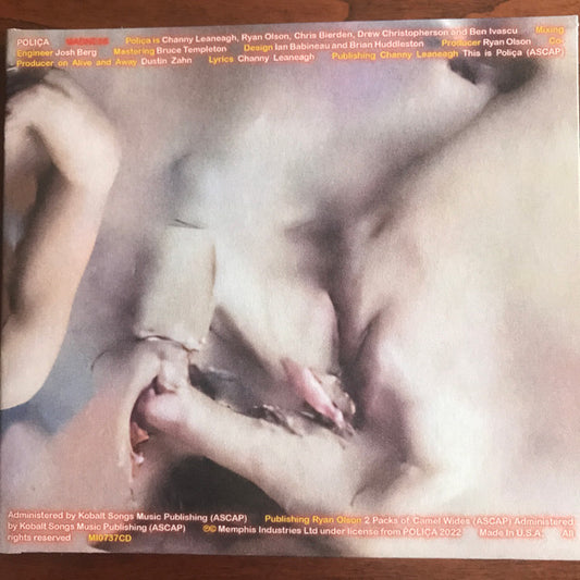 Poliça - Madness (CD, Album)