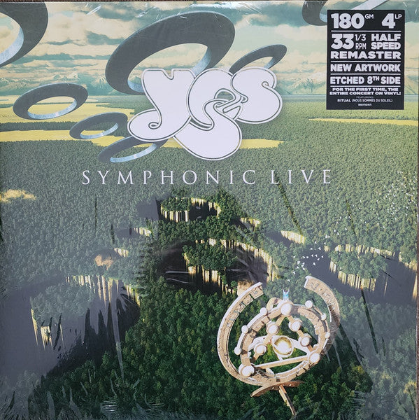 Yes - Symphonic Live (4xLP, RE, RM, Hal + LP, S/Sided, Etch, RE, RM, Hal)