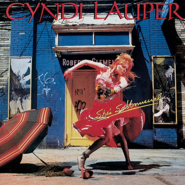 Cyndi Lauper - She's So Unusual (LP, Album, RE)