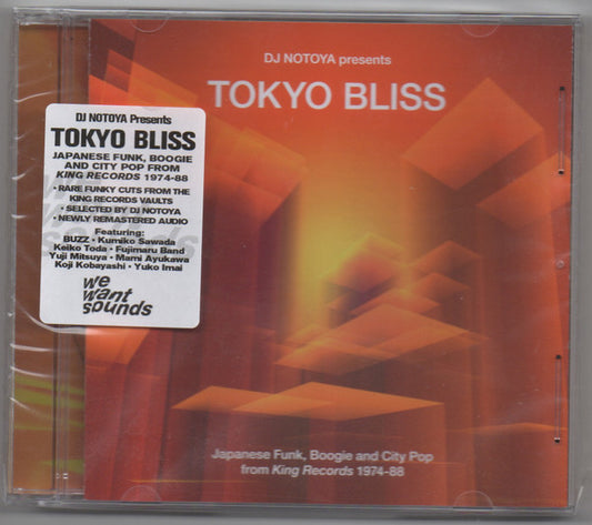 DJ Notoya - Tokyo Bliss (Japanese Funk, Boogie And City Pop From King Records 1974-88) (CD, Comp, RM)