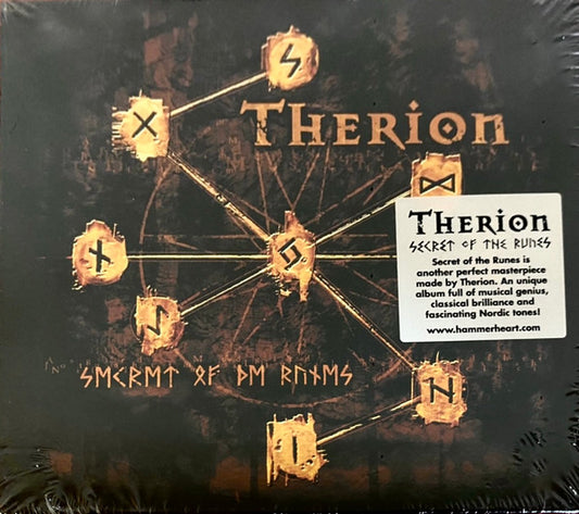 Therion - Secret Of The Runes (CD, Album, RE, RM, O-C)