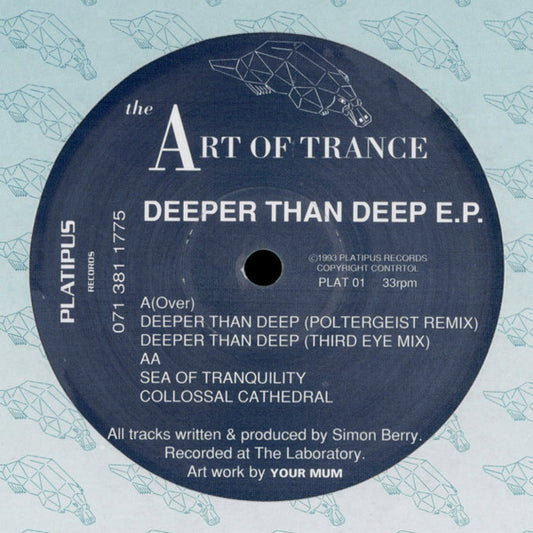 The Art Of Trance* - Deeper Than Deep E.P. (12", EP)
