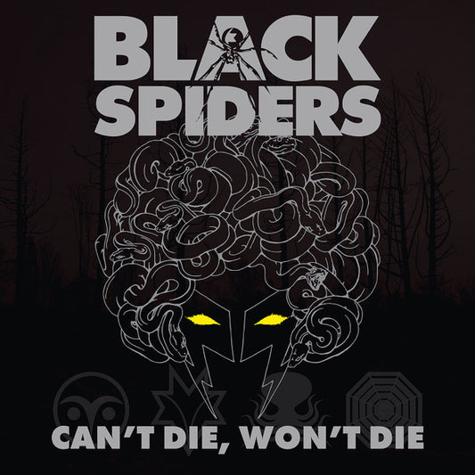 Black Spiders - Can't Die, Won't Die (CD, Album)