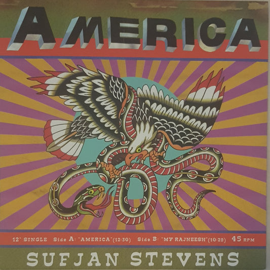 Sufjan Stevens - America (12", Single, Ltd)