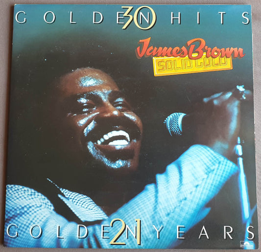 James Brown - Solid Gold (30 Golden Hits 21 Golden Years) (2xLP, Album, Comp, Mono, RE, Gat)