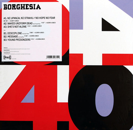 Borghesia - [PIAS] 40 (12", Comp)