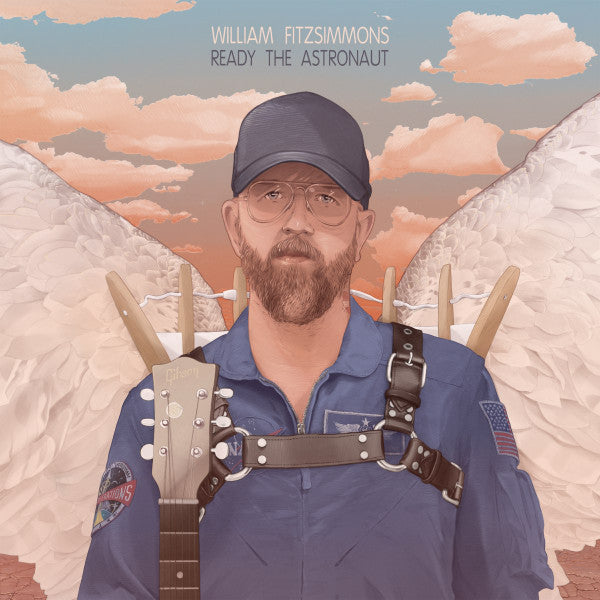 William Fitzsimmons - Ready The Astronaut (LP, Album, Cle + CD, Album)