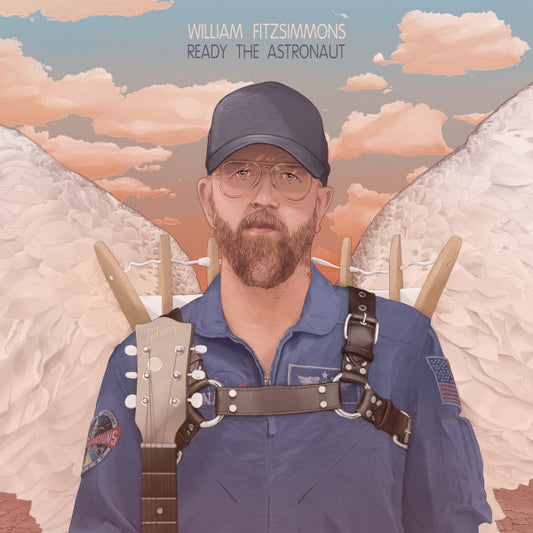 William Fitzsimmons - Ready The Astronaut (LP, Album, Cle + CD, Album)