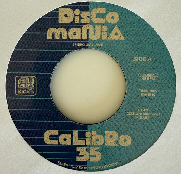 Calibro 35 - Discomania / Jazz Carnival (7", Ltd)