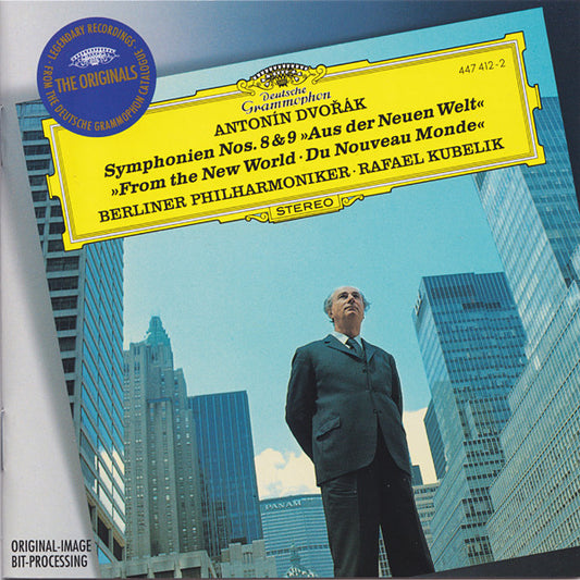 Antonín Dvořák - Berliner Philharmoniker · Rafael Kubelik - Symphonien Nos. 8 & 9 - »Aus Der Neuen Welt«  =  »From The New World = Du Nouveau Monde« (CD, Comp, RM)