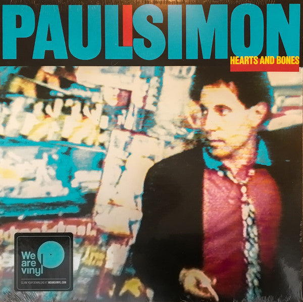 Paul Simon - Hearts And Bones (LP, Album, RE)