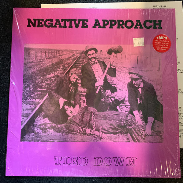 Negative Approach - Tied Down (LP, Album, RE)