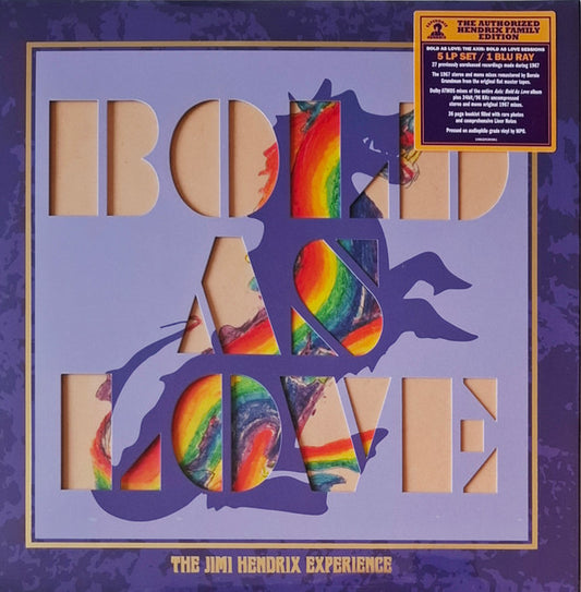 The Jimi Hendrix Experience - Bold As Love (The Axis: Bold As Love Sessions) (LP, Album, RE, RM + LP, Album, Mono, RE, RM + 3xLP)