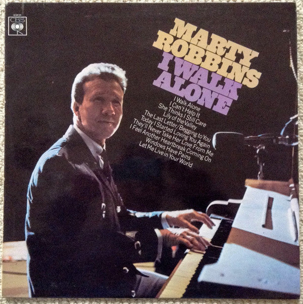 Marty Robbins - I Walk Alone (LP, Album)