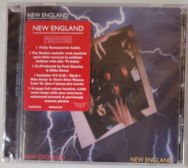 New England - New England (CD, Album, RE, RM)