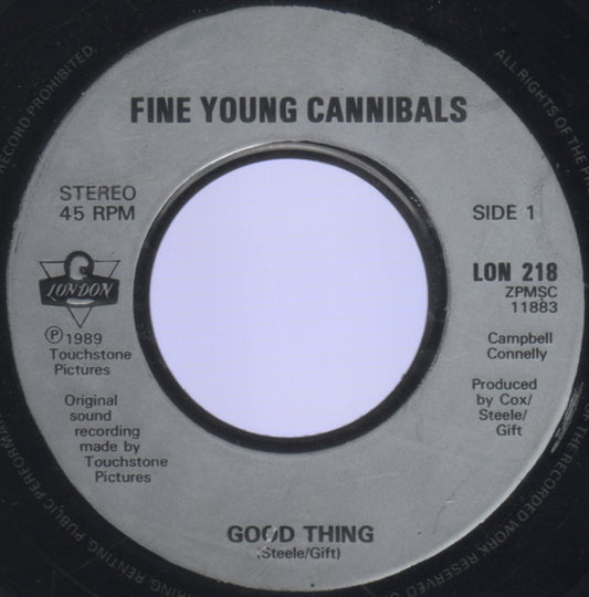 Fine Young Cannibals - Good Thing (7", Lar)