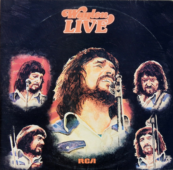 Waylon Jennings - Waylon Live (LP, Album)