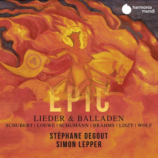 Schubert* | Loewe* | Schumann* | Brahms* | Liszt* | Wolf* - Stéphane Degout, Simon Lepper - Epic: Lieder & Balladen (CD, Album, Dig)
