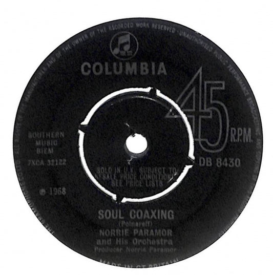 Norrie Paramor And His Orchestra - Soul Coaxing (7")