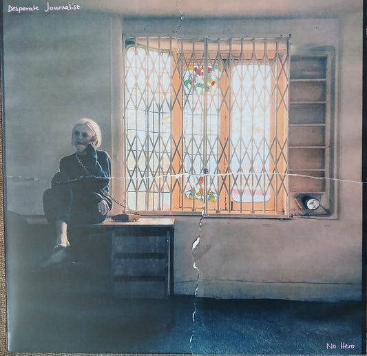 Desperate Journalist - No Hero (LP, Album, Whi)