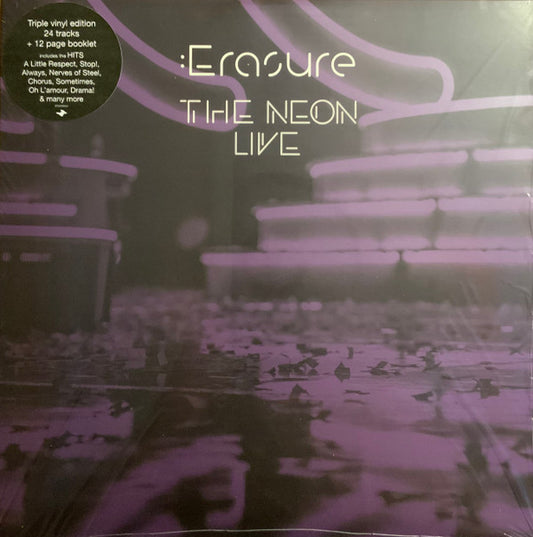 Erasure - The Neon Live (3xLP, Album)